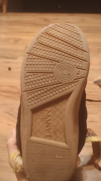 Lanvin curb sneaker