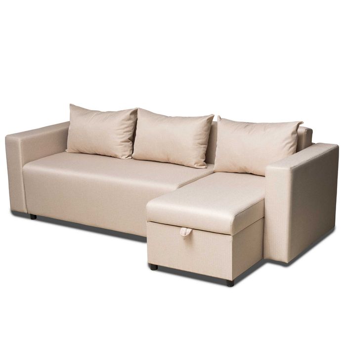 С цеха напрямую  диван угловой Сити 3 бежевый мягкая мебель Доставка