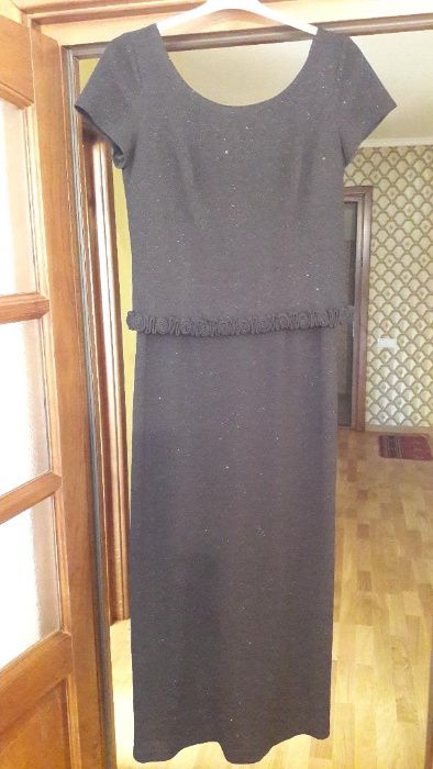 Rochie de seara din lurex negru