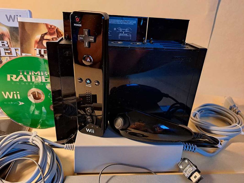 Nintendo Wii / GameCube (RVL-001) complet si de colectie + TOMB RAIDER