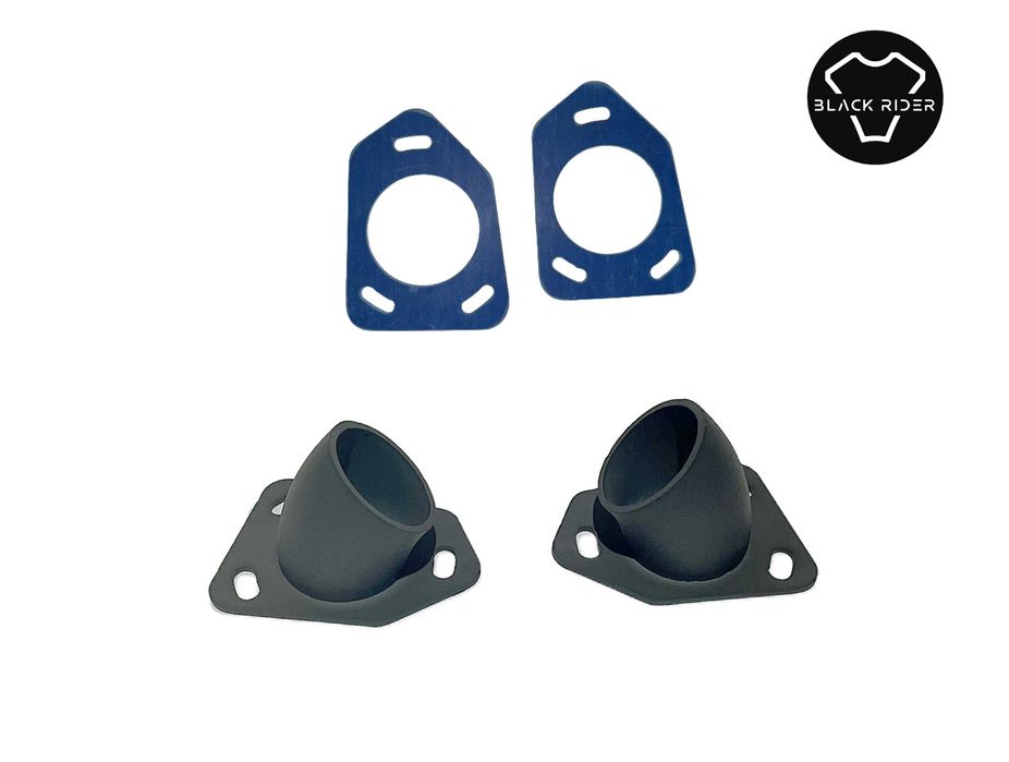 2 Tipsuri Evacuare, Toba sport CFMoto X10 X8, Otel, 48mm + garnituri