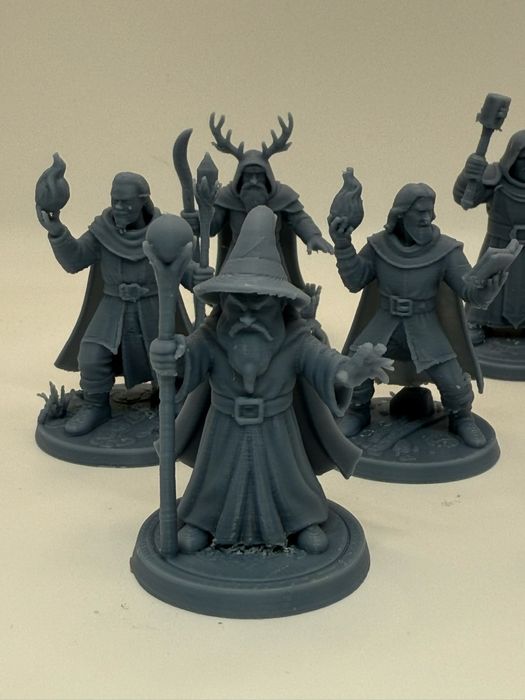 Сет от 7 бр. 3D Фигурки за D&D Dungeons and Dragons- Герои и Класове!