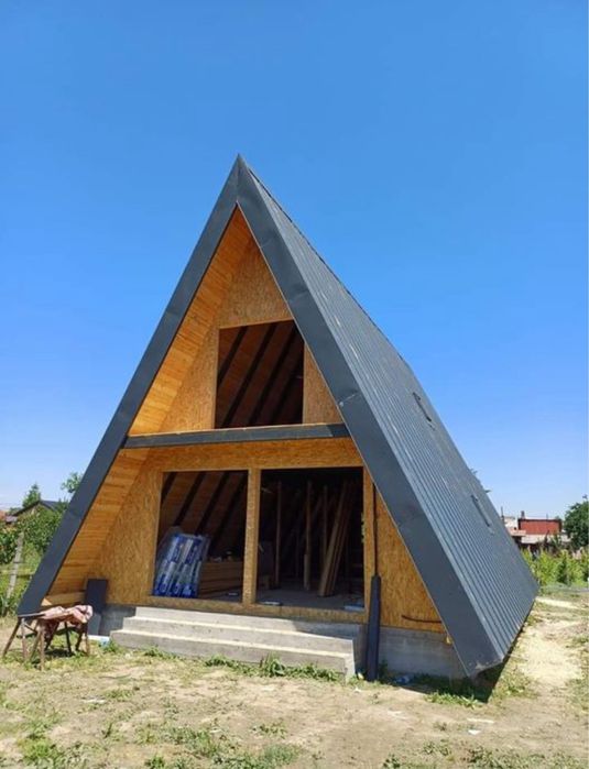 Cabane tip A frame