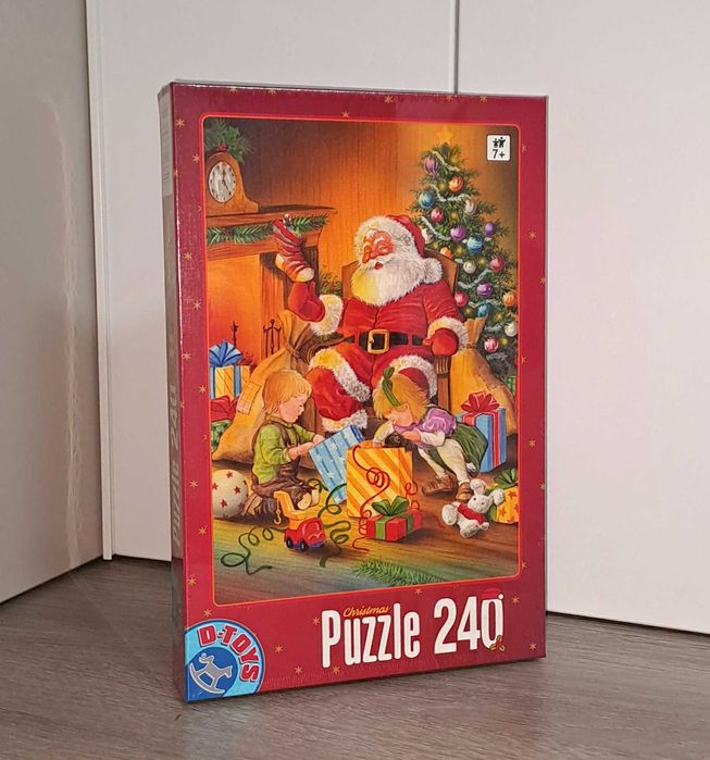 Puzzle Craciun - 240 piese, nou, infoliat