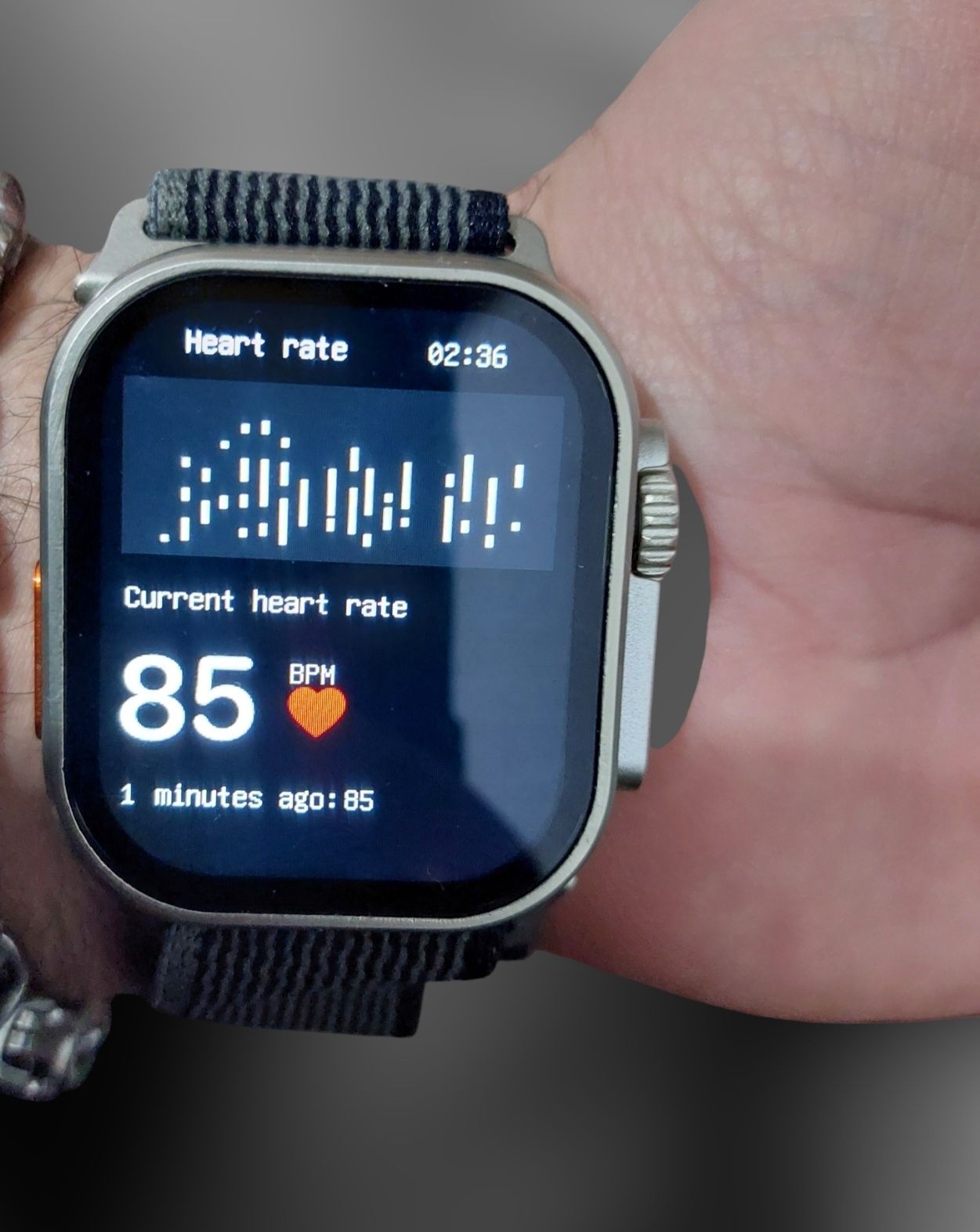 Смарт watch (часовник)8 Ultra, разговори, NFC, следене на здравни пока