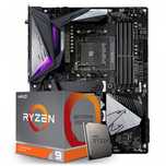 Kit AMD Ryzen 9 3900XT + Aorus B550 Master + 64GB DDR4 Corsair