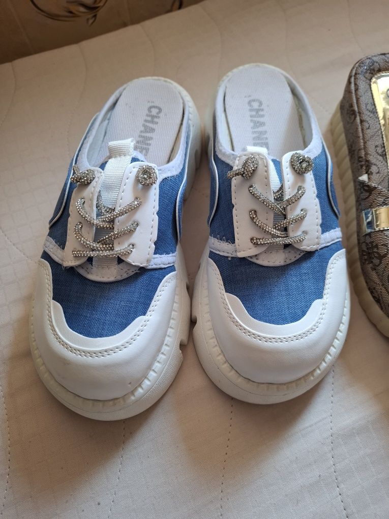 Дамски чехли Chanel--- GUESS