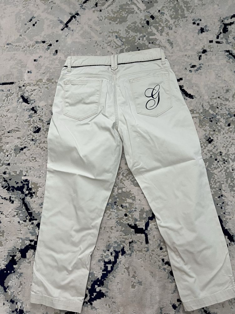 Pantaloni dama 3/4 crem Galvanni