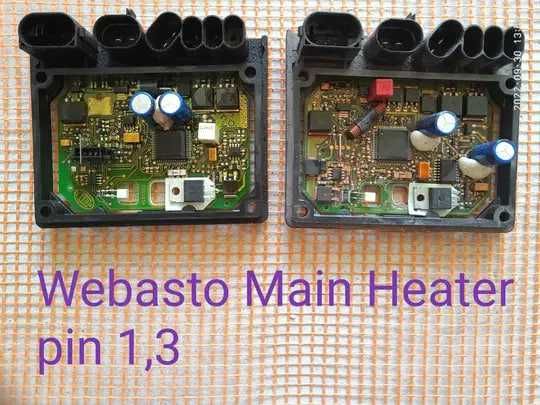 Webasto C/Z V  тест, ремонт, отключване, платки, резервни части