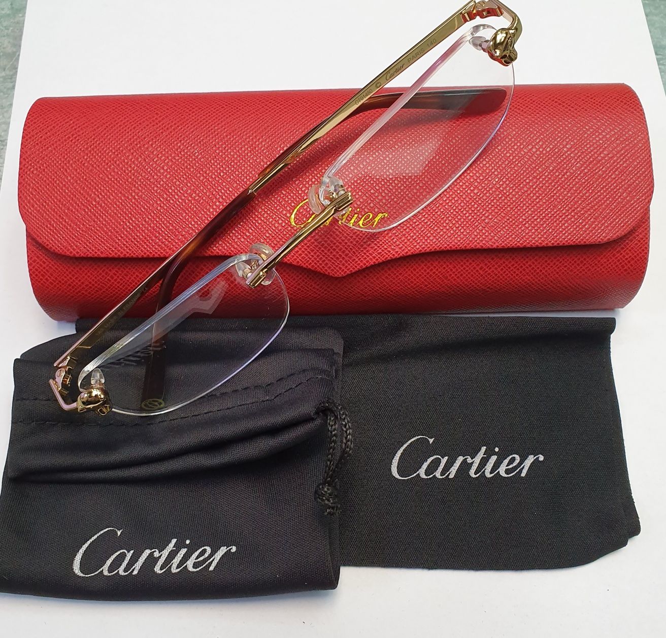 Рамки за диоптър CARTIER позлатени