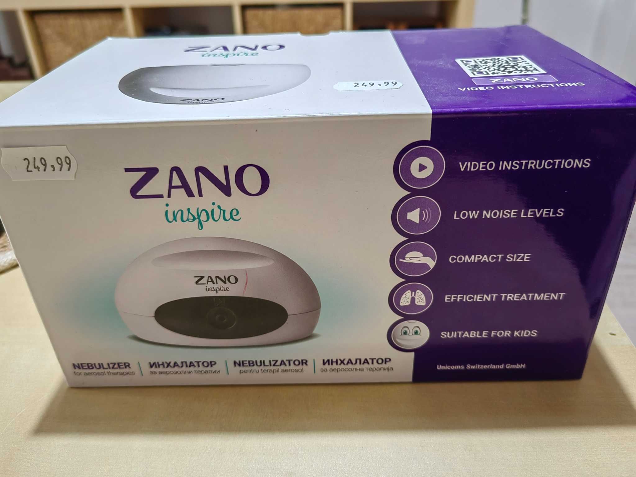 Vand nebulizator Zano Inspire nou, nefolosit