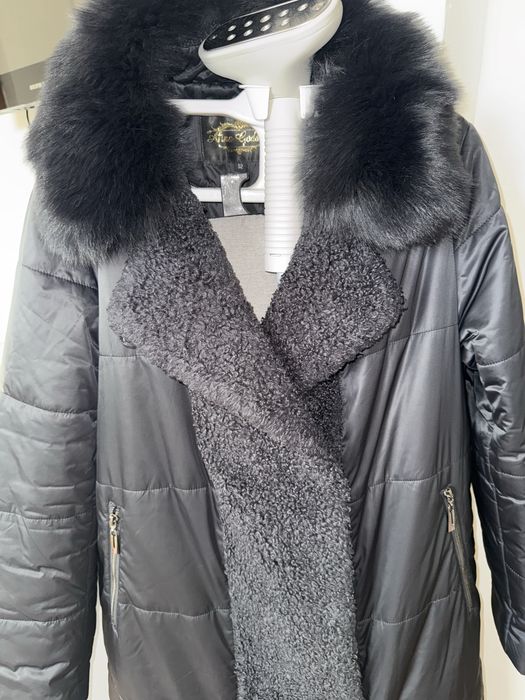 Зимняя куртка длинная