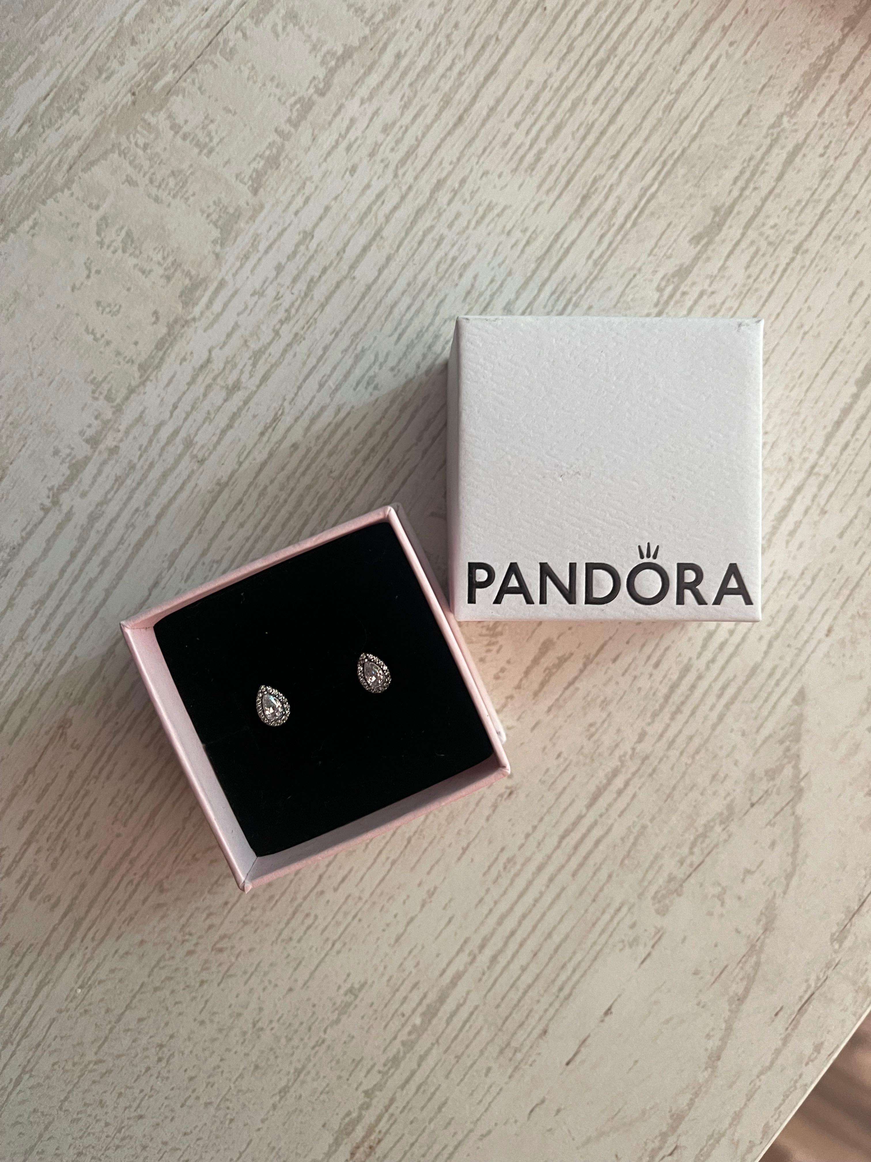 Обеци Pandora сребърни