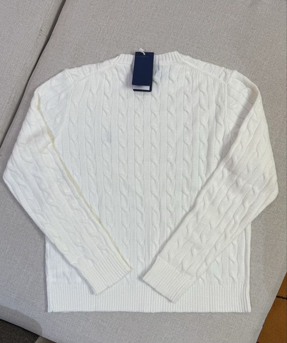 Pulover Polo Ralph Lauren - alb, marimea S