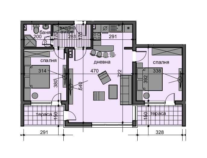 Продава се Тристаен апартамент в Пловдив, Остромила - 96 кв.м за 1188 €/кв.м - Снимка #7