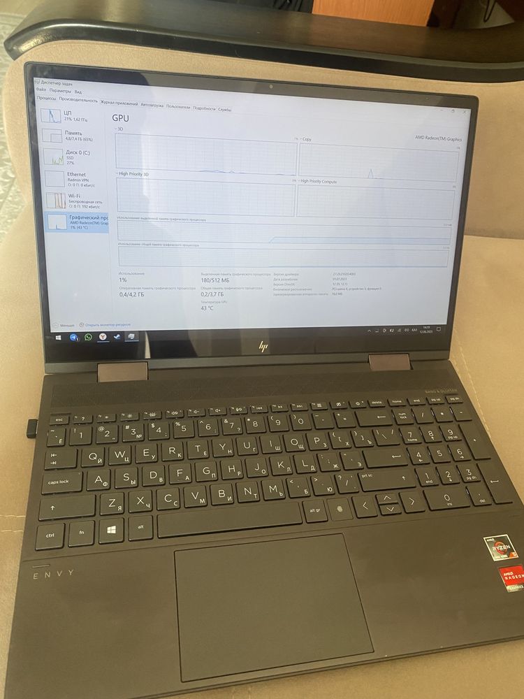 Hp envy ноутбук трансформер