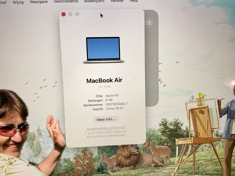 Macbook air M1 apple  retima