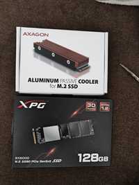 (SSD) ADATA XPG SX6000, 128GB, NVMe, M.2+COOLER pasiv răcire . SIGILA