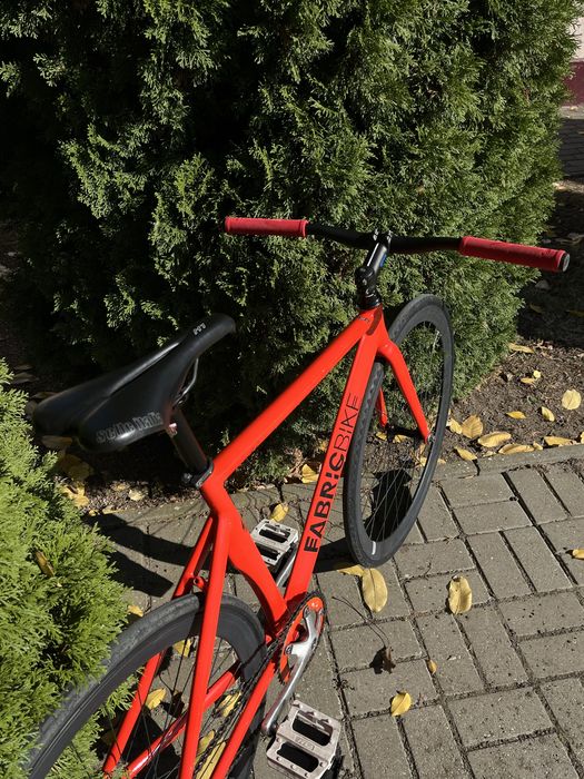 Fixie Fabric Bike Air 3K Red Singlespeed