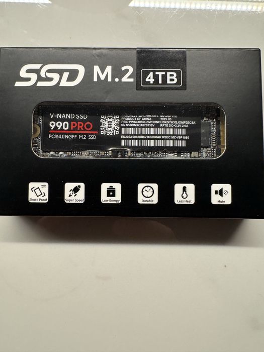 SSD M.2 4TB хард диск