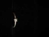 Inel de logodna aur alb și diamante Hans Krieger