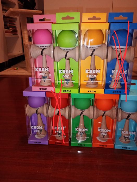 Kendama Krom Pop Rubber
