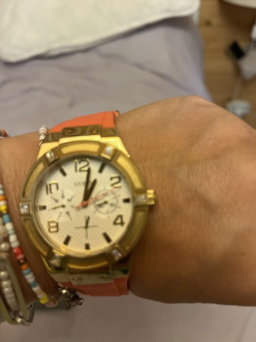 Ceas Guess original de vanzare, curea cauciu