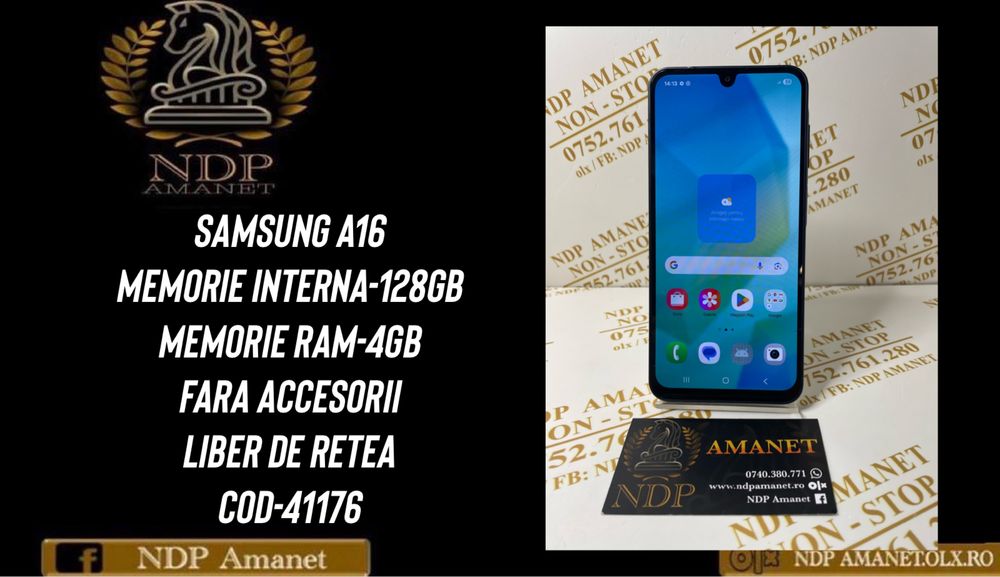 NDP Amanet Braila Samsung A16 128gb (41176)