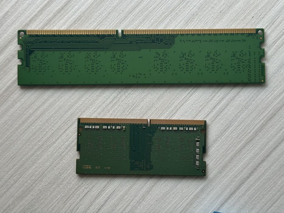 Vand memorii RAM 4gb DDR3-1600 si 4gb DDR4-2133