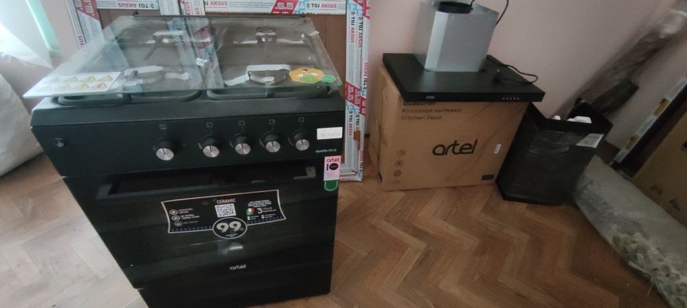Artel gaz plita + vityajka yengi