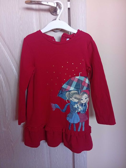 Детски роклички с дълъг ръкав