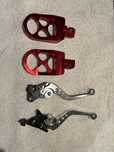 Set manete si pedale moto enduro noi
