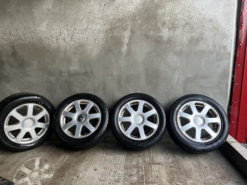 Jante originale VW 16” RONAL + anvelope de vară