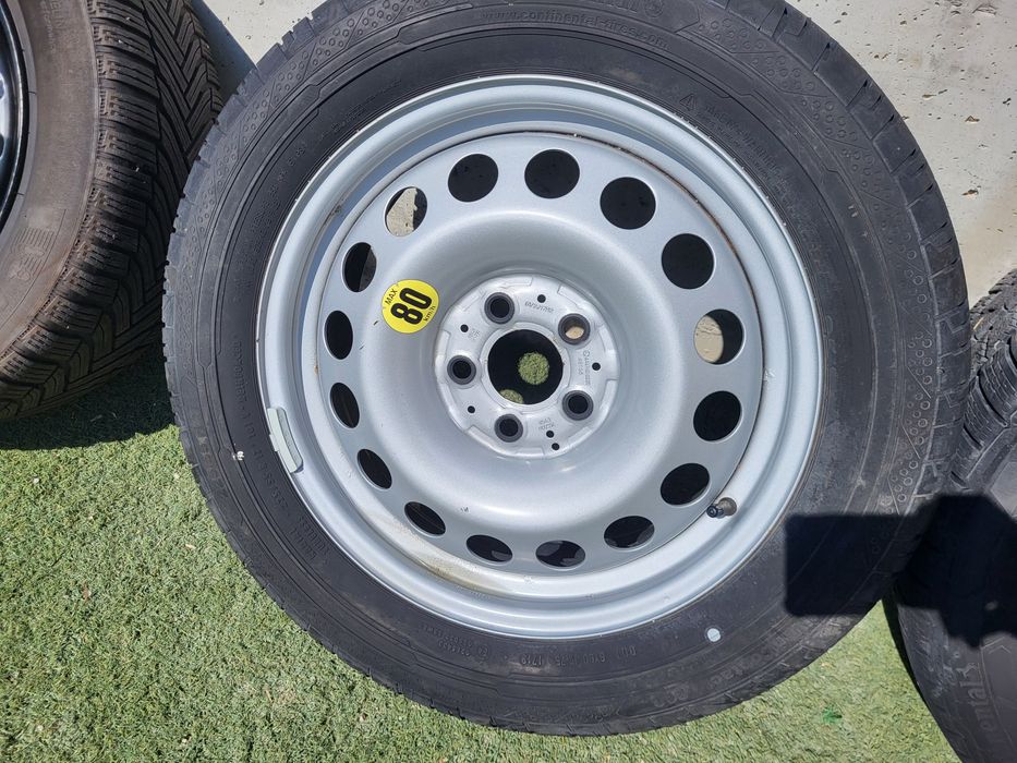 1 брой 17 5x112 Mercedes Vito Viano метална джанта  225/55/17 5х112