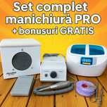 Set complet manichiură PRO + bonusuri GRATIS + materiale educaționale