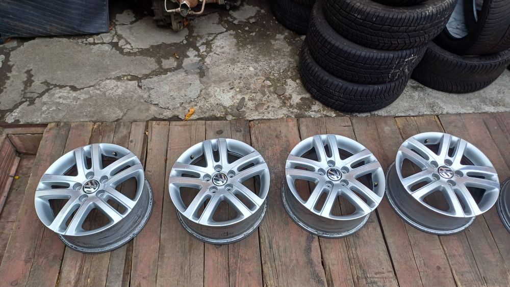 Jante mg audi,vw  pe 16 cu distanta 5x112 Import Germania