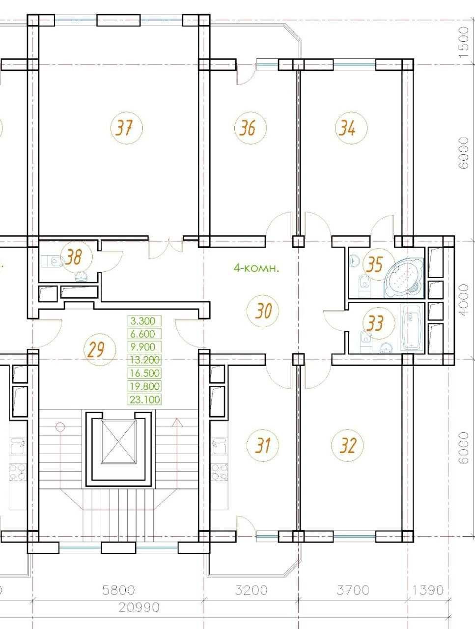 Новостройка 4х комнатная квартира 150м2 коробка СРОЧНО 8роддом: