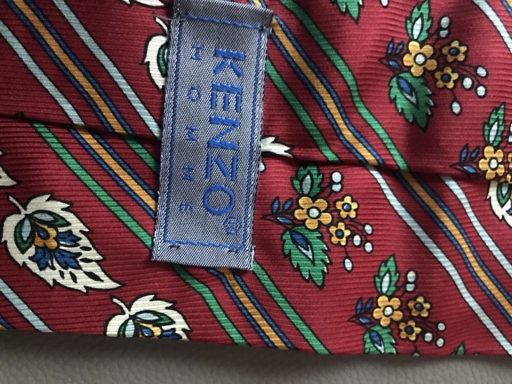 Cravata KENZO mătase naturală 2 buc