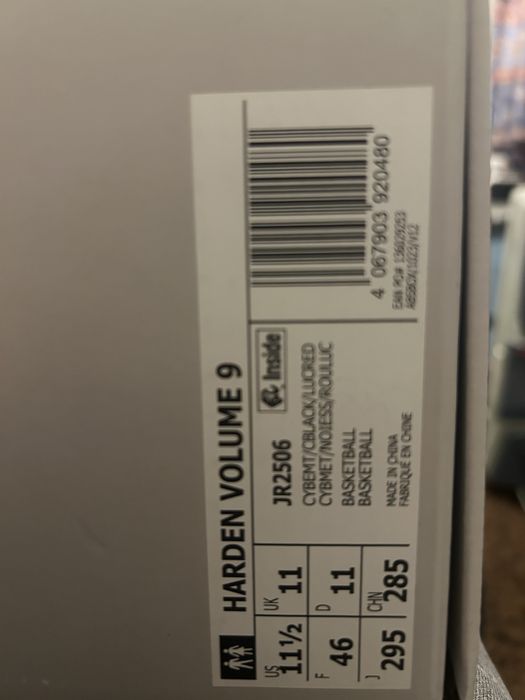 Vand adidas haren vol 9