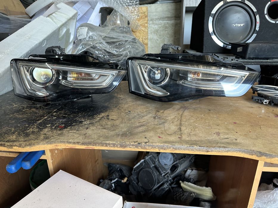 Десен фар ксенон биксенон Led за Audi A5 S5 RS5 фейс,2013-2017год