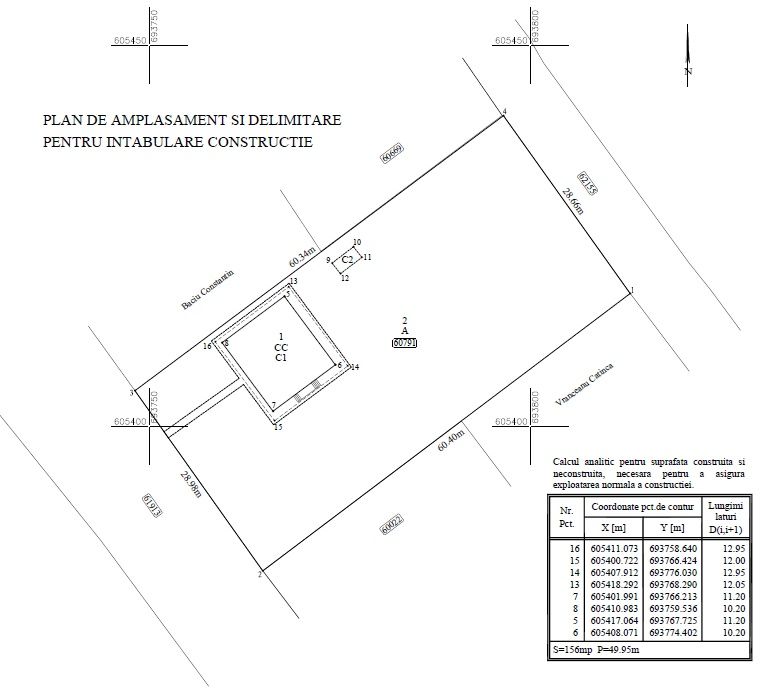 Execut lucrări de cadastru, topografie si geodezie