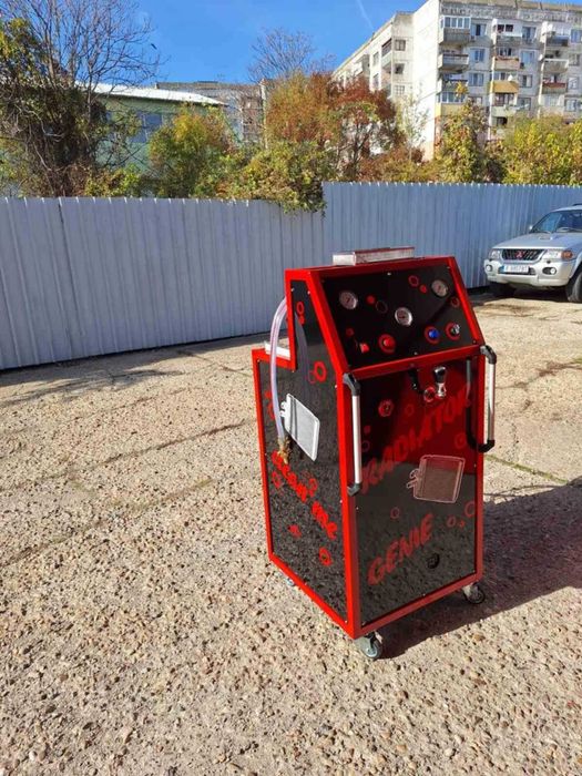 Машина за почистване радиаторчета за парно на автомобили и камиони