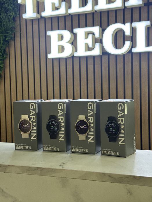 GARMIN Vivoactive 6 / Black / Sigilat