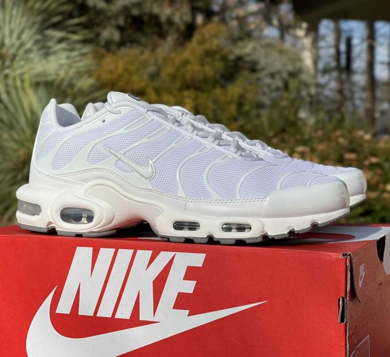 #DISCOUNT# Nike Air Max Plus Tn Triple White Editie Limitata