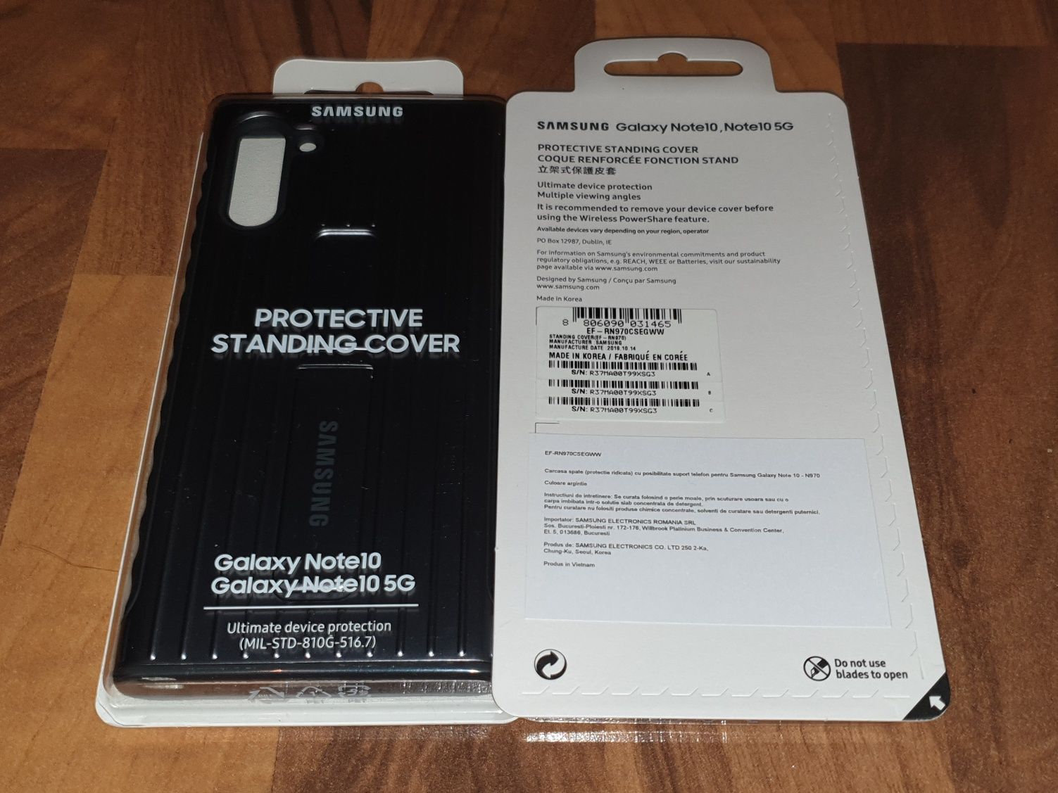 Husa antisoc originala Samsung Protective Standing Cover Note 10 4G 5G