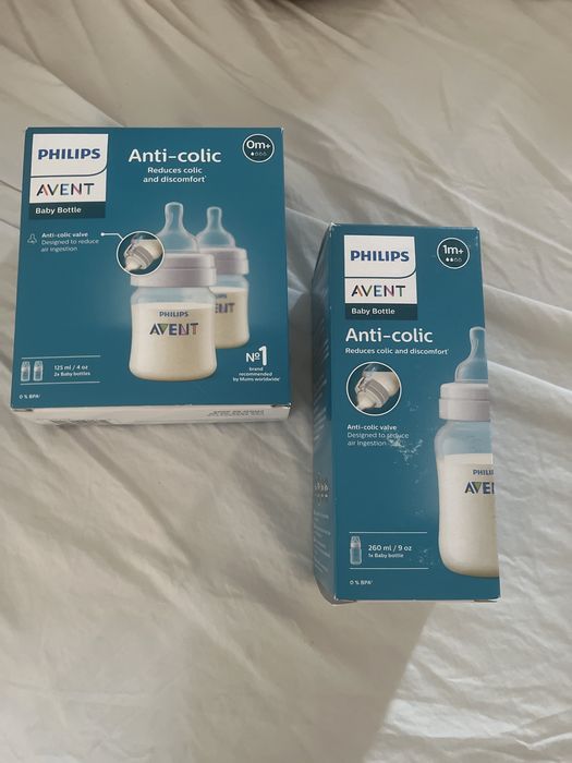 Set 3 biberoane Philips Avent anti colici