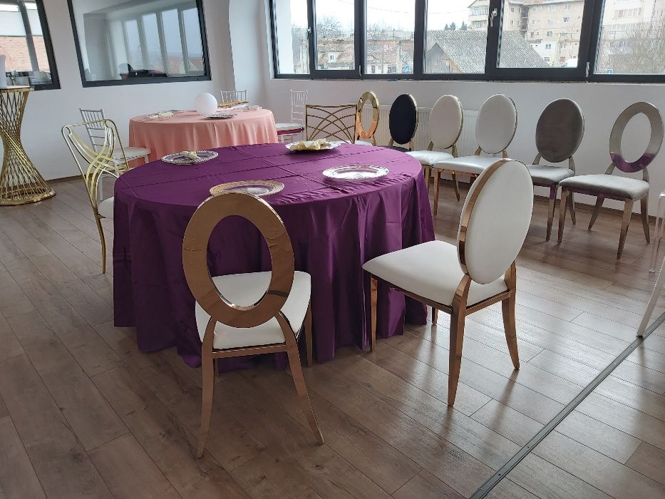 Scaune WASHINGTON săli evenimente, ballroom, salon, scaun de lux auriu