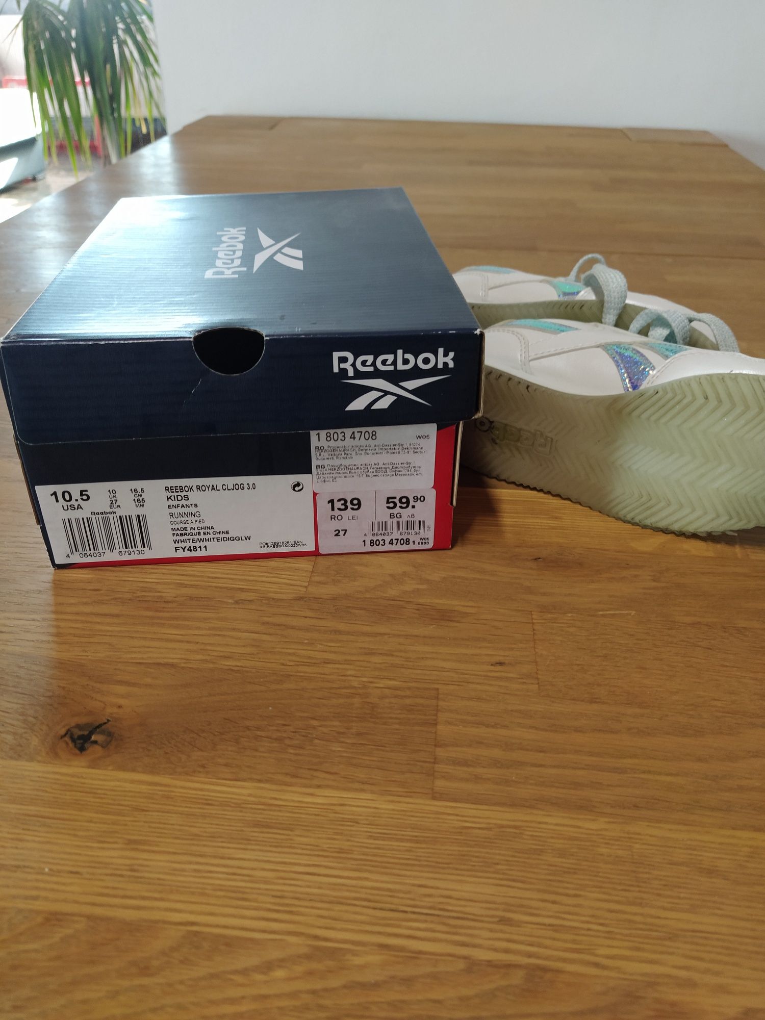 Reebok pantof sport fetița noi