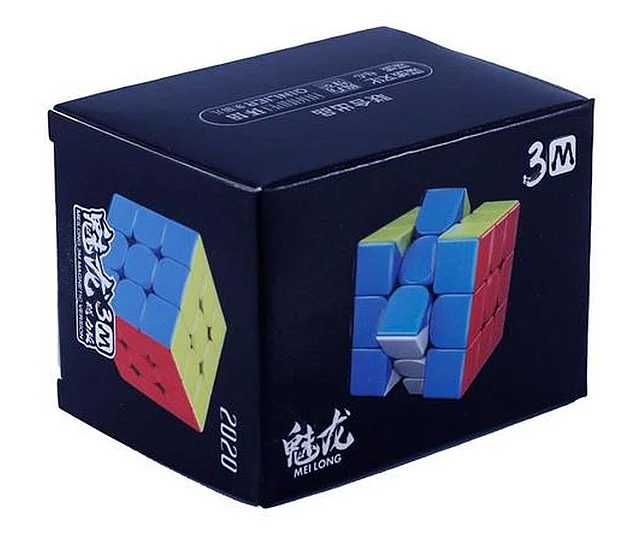 Cub Rubik 3x3 Magnetic NOU | MoYu Meilong 3M Stickerless!