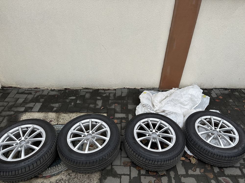 Jante Originale Audi 17” , Anvelope Vara